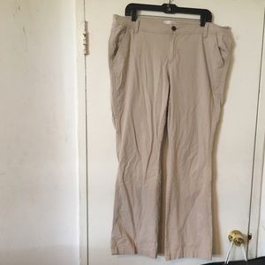Old Navy Diva khaki pants size 16